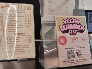 Ad for vegan summerfest at Bakery Frimout in Ghent