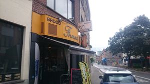 Outside view at Bakery Frimout in Ghent