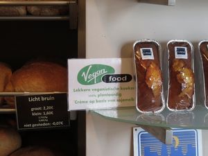 Vegan options at bakkerij Frimout, Ghent at Bakery Frimout in Ghent