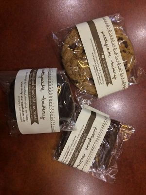Vegan baked goods at Aladdin's Eatery in Worthington