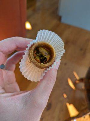 Bird nest baklava at Aladdin's Eatery in Worthington