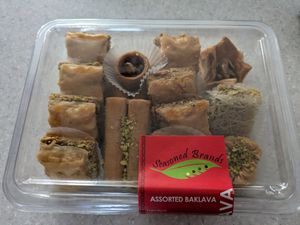 Assorted baklava at Aladdin's Eatery in Worthington