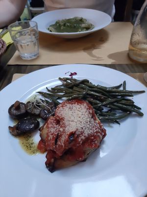 Parmigiana di melanzane (vegana) at Soul Kitchen in Genoa