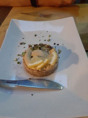 Crostata al limone (vegana) at Soul Kitchen in Genoa