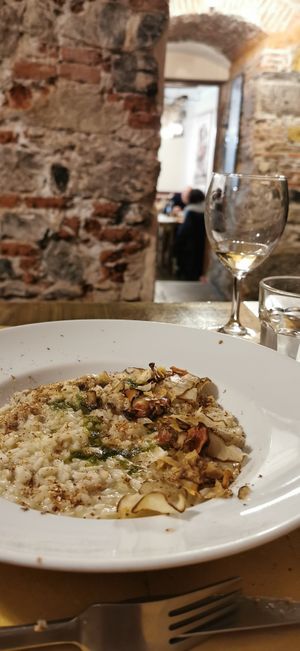 Risotto at Soul Kitchen in Genoa