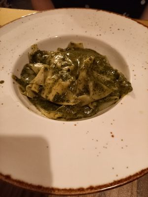 Pasta genovese at Soul Kitchen in Genoa