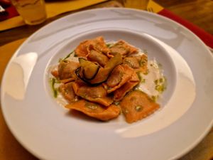 Ravioli at Soul Kitchen in Genoa