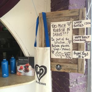 We strive to reduce plastic use in Dahab.
Our chefs all volunteer with Sea Shepherd.
The largest ocean based conservation organisation in our world. at Marine Garden Camp in Dahab