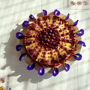 raw celebration cakes are our speciality. at Marine Garden Camp in Dahab