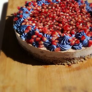 Delicious Raw cakes at Marine Garden Camp in Dahab