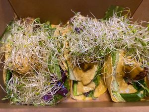 Vegan Tacos at Realm Food Co in Parksville