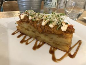 Patata Brava at Om in Girona