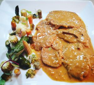 seitan at Om in Girona