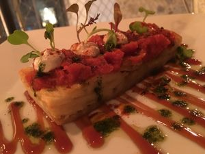 Patatas Bravas  at Om in Girona