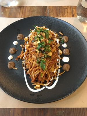 Pasta at Om in Girona