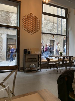 Restaurant at Om in Girona