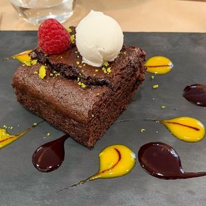 Brownie at Om in Girona