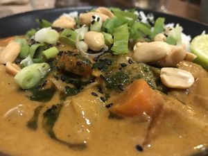 Massaman Curry  at Om in Girona