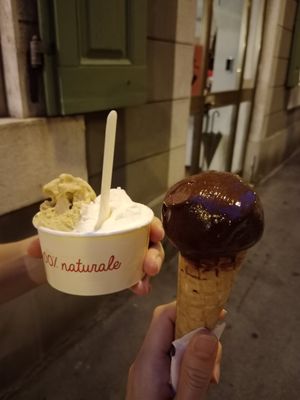  at Natura Gelato in Trieste