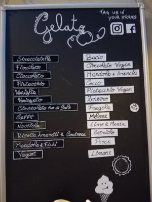  at Natura Gelato in Trieste