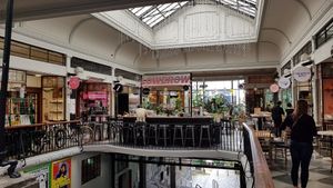 area was really cool, too at Lord of the Fries - St Kevins Arcade in Auckland