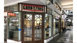 This place does the best vegan burgers at Lord of the Fries - St Kevins Arcade in Auckland