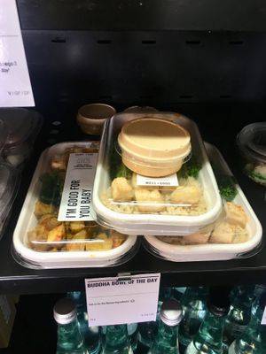 Buddha bowls  at Well + Good in Auckland