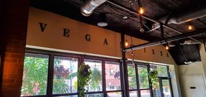 Vegan pizza at The Chicago House of Za in Chicago