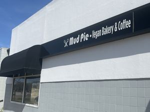 Outside   at Mud Pie Vegan Bakery and Coffee in Mission