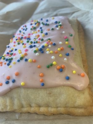 vegan pop tarts forever   at Mud Pie Vegan Bakery and Coffee in Mission