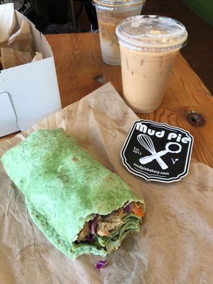   at Mud Pie Vegan Bakery and Coffee in Mission