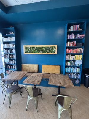 interior! at Mud Pie Vegan Bakery and Coffee in Mission