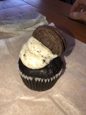 Oreo Cupcake  at Mud Pie Vegan Bakery and Coffee in Mission