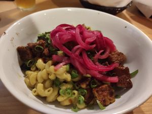 Mac&cheese bowl (build your own) at The Bark in Tallahassee