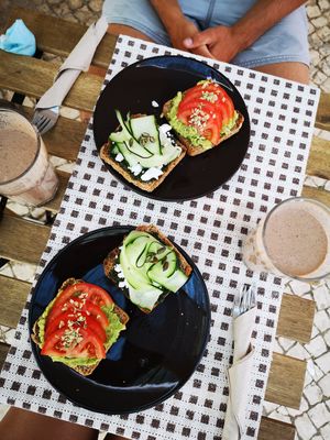 Avocado Toast at Armazem Integral in Portimao