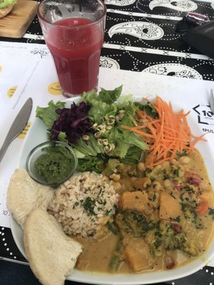 Meal of the day at Armazem Integral in Portimao