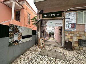 Nice entrance laneway   at Armazem Integral in Portimao