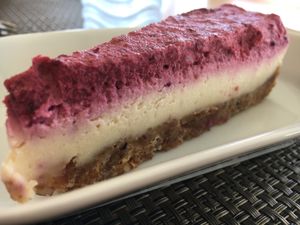 Cheesecake  at Armazem Integral in Portimao