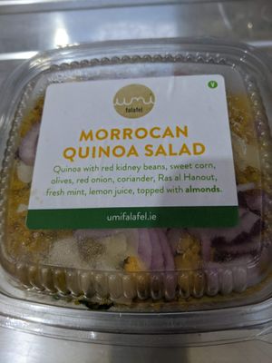 Moroccan Quinoa Salad at Umi Falafel in Belfast