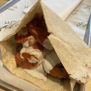 Palestinian felafel  at Umi Falafel in Belfast