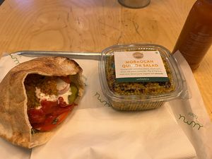   at Umi Falafel in Belfast