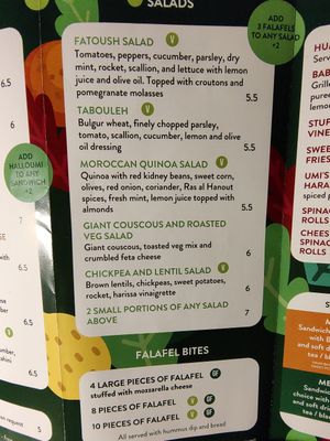  at Umi Falafel in Belfast