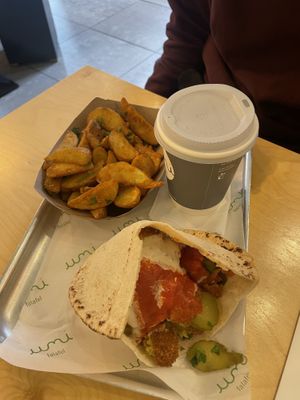   at Umi Falafel in Belfast