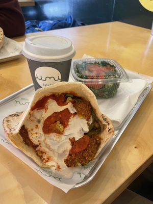  at Umi Falafel in Belfast