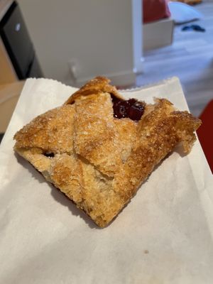 Cherry Strudel at Danish Bakery in Leavenworth