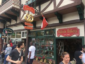 Entrance at Danish Bakery in Leavenworth