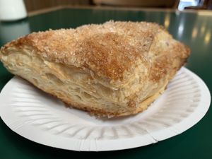 Raspberry turnover vegan  at Danish Bakery in Leavenworth