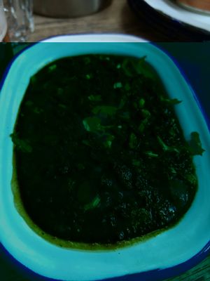 dhal at Machair Bar in Glasgow