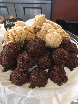 Cocoa & Almond Macaroons at Farm Fresh Cafe in Brunswick