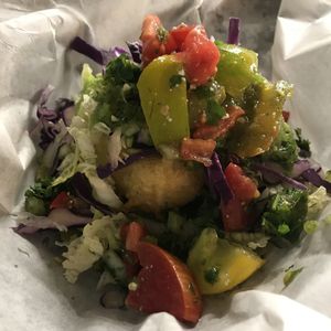 Vegan Baja Sur Taco  at Masataco  in Whittier